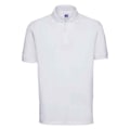 Miniatyrbild 1 av 3: Russell Herr Classic Cotton Pique Poloshirt 4XL Vit White 4XL