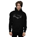 Miniatyrbild 2 av 3: DC Comics Herr Batman v Superman Logotyp Tryck Hoodie S Svart Black S