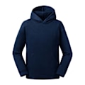Miniatyrbild 1 av 3: Russell Kids/Childrens Authentic Hooded Sweatshirt 5-6 år Fr French Navy 5-6 Years