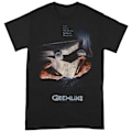 Miniatyrbild 1 av 5: Gremlins Unisex Vuxen T-Shirt M Svart Black M