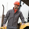 Miniatyrbild 2 av 2: Result Classic Softshell Andningsbar Jacka XL Grå Grey XL