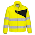 Miniatyrbild 1 av 2: Portwest Herr PW2 Softshell Hög Synlighet Jacka XXL Gul/Svart Yellow/Black XXL