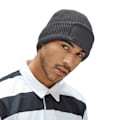 Miniatyrbild 3 av 3: Beechfield Vuxna Thinsulate Printers Beanie One Size Graphite Graphite Grey One Size