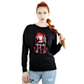 Miniatyrbild 2 av 6: Supernatural Dam/Damer Grupp Crowley Sweatshirt M Svart Black M