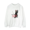 Miniatyrbild 1 av 4: Netflix Dam/Damer The Witcher Here To Sleigh Sweatshirt M W White M