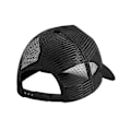 Miniatyrbild 2 av 3: Beechfield Unisex Vuxen Microknit Snapback Trucker Cap One Size Black One Size