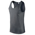 Miniatyrbild 3 av 4: Gildan Herr Softstyle Enkelt Tanktop XL Kolgrå Charcoal XL