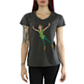 Miniatyrbild 2 av 4: Disney Womens/Ladies Classic Flying Peter Pan Bomull T-shirt XX Light Graphite XXL
