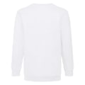 Miniatyrbild 2 av 2: Fruit of the Loom Classic Plain Drop Shoulder Sweatshirt 4XL, vit White 4XL