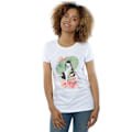 Miniatyrbild 2 av 3: Disney Dam/Kvinnor Mulan Magnolia Collage Bomull T-shirt M Vit White M