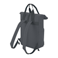 Miniatyrbild 2 av 3: BagBase Twin Handle Roll-Top Ryggsäck One Size Graphite Grey Graphite Grey One Size