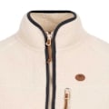 Miniatyrbild 4 av 4: Trespass Womens/Ladies Quake Läder Trim Fleece Jacka XS Ghos Ghost XS