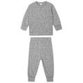 Miniatyrbild 1 av 3: Babybugz Baby Shoulder Poppers Lång Pyjamas Set 6-12 Månader Heather Marl Heather Marl 6-12 Months