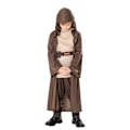 Miniatyrbild 2 av 2: Star Wars: Obi-Wan Kenobi Pojkklänning DLX Kostym 3-4 År Brun Brown 3-4 Years