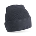 Miniatyrbild 1 av 2: Beechfield Unisex Vuxen Original Patch Beanie One Size Graphite Graphite One Size