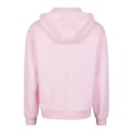 Miniatyrbild 2 av 2: Build Your Brand Unisex Vuxen Fluffig Hoodie med Hel Dragkedja S Mjuk Rosa Soft Pink S