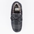 Miniatyrbild 4 av 6: Lazy Dogz Barn/Barn Moccasin Tofflor 2 UK Svart Black 2 UK