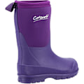 Miniatyrbild 4 av 4: Cotswold Childrens/Kids Hilly Neoprene Wellington Boots 2 UK Pu Purple 2 UK