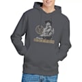 Miniatyrbild 5 av 5: Yellowstone Herr Kayce Dutton Hoodie M Kolgrå Charcoal M
