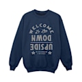 Miniatyrbild 1 av 3: Netflix Boys Stranger Things Welcome To Upside Down Sweatshirt Navy Blue 9-11 Years