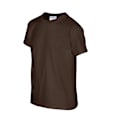 Miniatyrbild 3 av 3: Gildan T-shirt i Tjock Bomull för Barn/Ungdomar XL Mörk Choklad Dark Chocolate XL