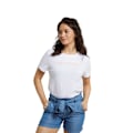 Miniatyrbild 3 av 4: Animal Womens/Ladies Marina Logo Organic T-Shirt 10 UK Vit White 10 UK