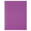 Miniatyrbild 1 av 2: Silvine A5-linjerade skrivblock (10-pack) En storlek Lila Purple One Size