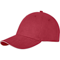 Miniatyrbild 4 av 4: Elevate Unisex Adult Darton Sandwich 6 Panel Cap One Size Röd Red One Size
