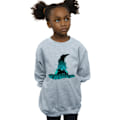 Miniatyrbild 2 av 5: Harry Potter T-shirt för flickor med Hogwarts-silhuett, 7-8 år, sportgrå Sports Grey 7-8 Years