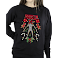 Miniatyrbild 3 av 4: Netflix Dam Demogorgon Jultröja för kvinnor/damer Black XXL