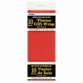 Miniatyrbild 1 av 2: Unik festpappersnäsduk (10-pack) En storlek Röd Red One Size