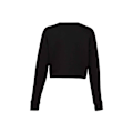 Miniatyrbild 2 av 3: Bella + Canvas Damklippt Sweatshirt M Svart Black M