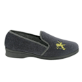 Miniatyrbild 2 av 2: Mirak Warminster/Frank Slip-On Slipper / Herrtofflor / Klassiska tofflor Grey 13 UK