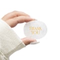 Miniatyrbild 2 av 4: Something Different Tack Quartz Palm Stone One Size Clear Clear One Size