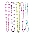 Miniatyrbild 1 av 2: Amscan Pärlhalsband för teselskap (10-pack) En storlek Flerfärgad Multicoloured One Size