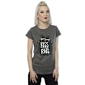 Miniatyrbild 2 av 5: Disney Dam/Kvinnor Zootropolis Kiss The Ring Bomull T-shirt L Charcoal L