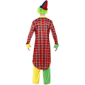 Miniatyrbild 3 av 4: Smiffys Herr Deluxe La Clown Kostymset L Flerfärgad Multicoloured L
