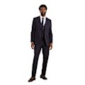 Miniatyrbild 4 av 4: Burton Herr Essential Tailored Kostymbyxor 34R Marinblå Navy 34R