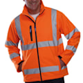 Miniatyrbild 3 av 3: Yoko Herr Softshelljacka med Hög Synlighet (2-pack) 3XL Hög Synlighet Orange Hi Vis Orange 3XL
