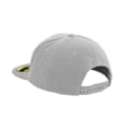 Miniatyrbild 2 av 2: Beechfield Unisex Vuxen Original Flat Peak Snapback Cap One Size Grey/Grey One Size