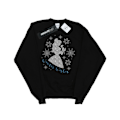 Miniatyrbild 1 av 5: Disney Princess Girls Belle Vinter Silhouette Sweatshirt 9-11 Y Black 9-11 Years