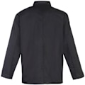 Miniatyrbild 2 av 5: Premier Kockjacka med Studded Front, Lång Ärm / Arbetskläder Kock 4XL Black 4XL