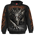 Miniatyrbild 1 av 3: Spiral Direct Unisex Vuxen Majestic Draco Huvtröja S Svart Black S