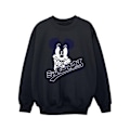 Miniatyrbild 1 av 3: Disney Girls Mickey Mouse Japansk Sweatshirt 7-8 År Svart Black 7-8 Years
