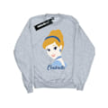 Miniatyrbild 1 av 5: Disney Princess Girls Cinderella Silhouette Sweatshirt 7-8 år Sports Grey 7-8 Years