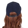 Miniatyrbild 2 av 3: Flexfit Classic Snapback Cap för män, One Size, Marinblå Navy One Size