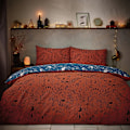 Miniatyrbild 1 av 3: Furn Witchy Vibes Vändbar Påslakanset Enkelsäng Rost Rust Single