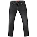 Miniatyrbild 1 av 3: Duke Herr D555 Benson Stretch Kingsize Jeans 32XL Grå Grey 32XL