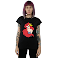 Miniatyrbild 2 av 3: Disney Dam/Kvinnor Den Lilla Sjöjungfrun Närbild Bomull T-shirt Black M