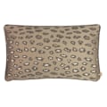 Miniatyrbild 1 av 3: Kai Faline Jacquard Leopardtryckt Kuddfodral One Size Clay Clay One Size